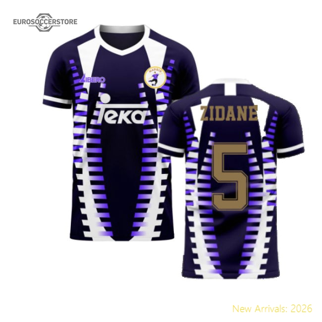 Performance Madrid 2025-2026 Third Concept Football Kit (Libero) (Zidane