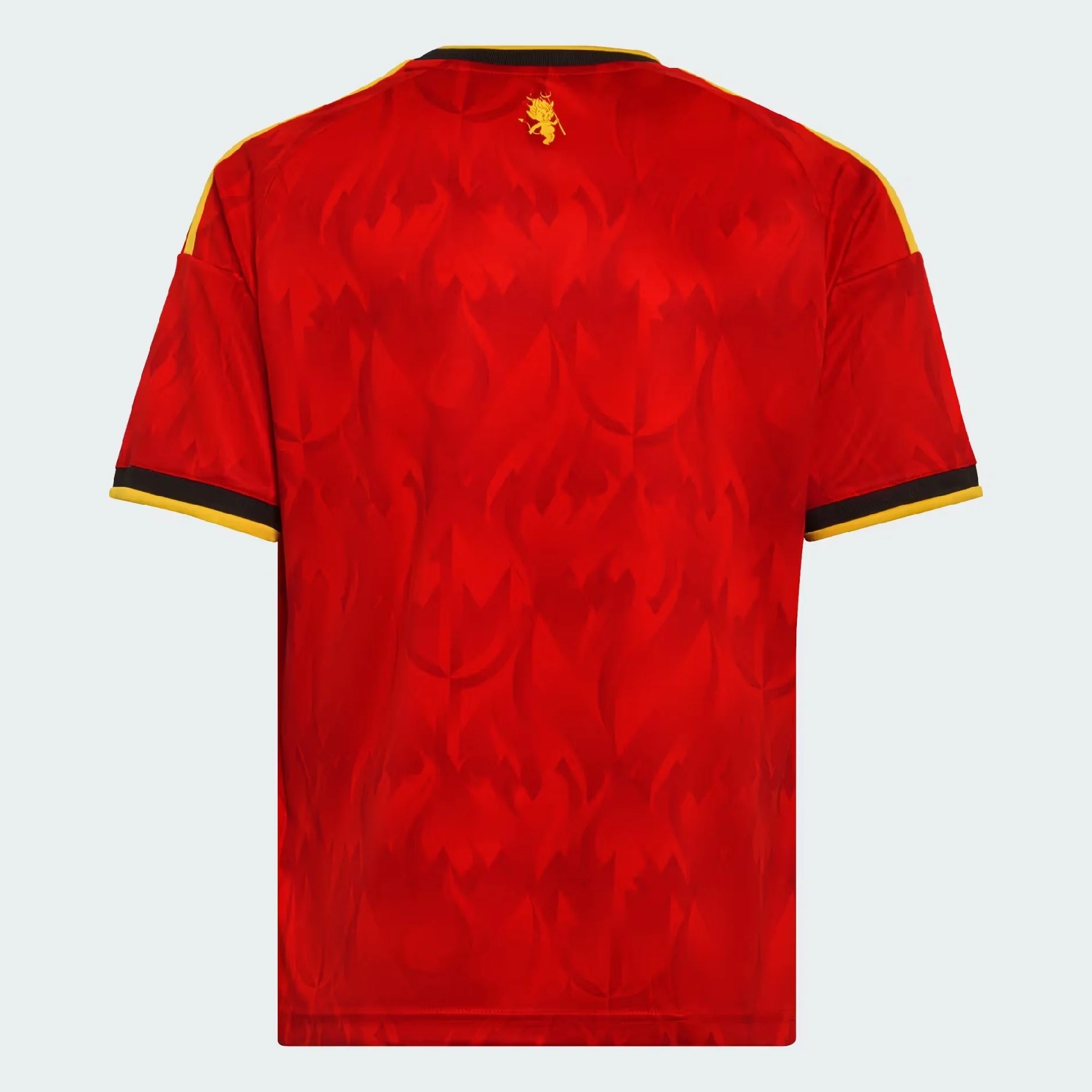 Belgium 2026 Home Jersey - Youth | Flame Inspired Football Shirt Kids Climacool Soccer Kit