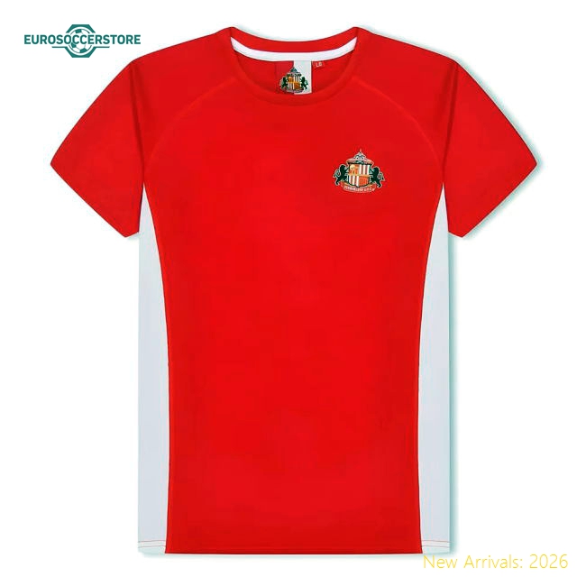 Sunderland Poly T-Shirt (Red) - Kids (Roberts 10)