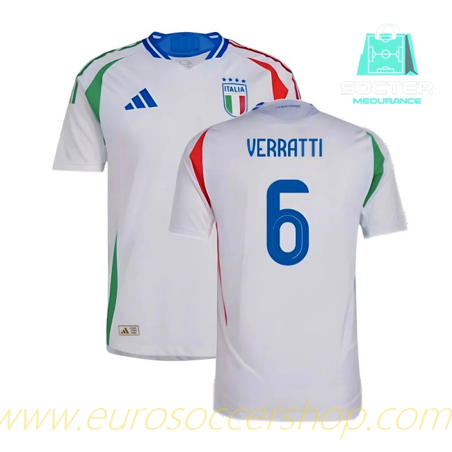 2024-25 Collection Italy Away Jersey (VERRATTI 6)