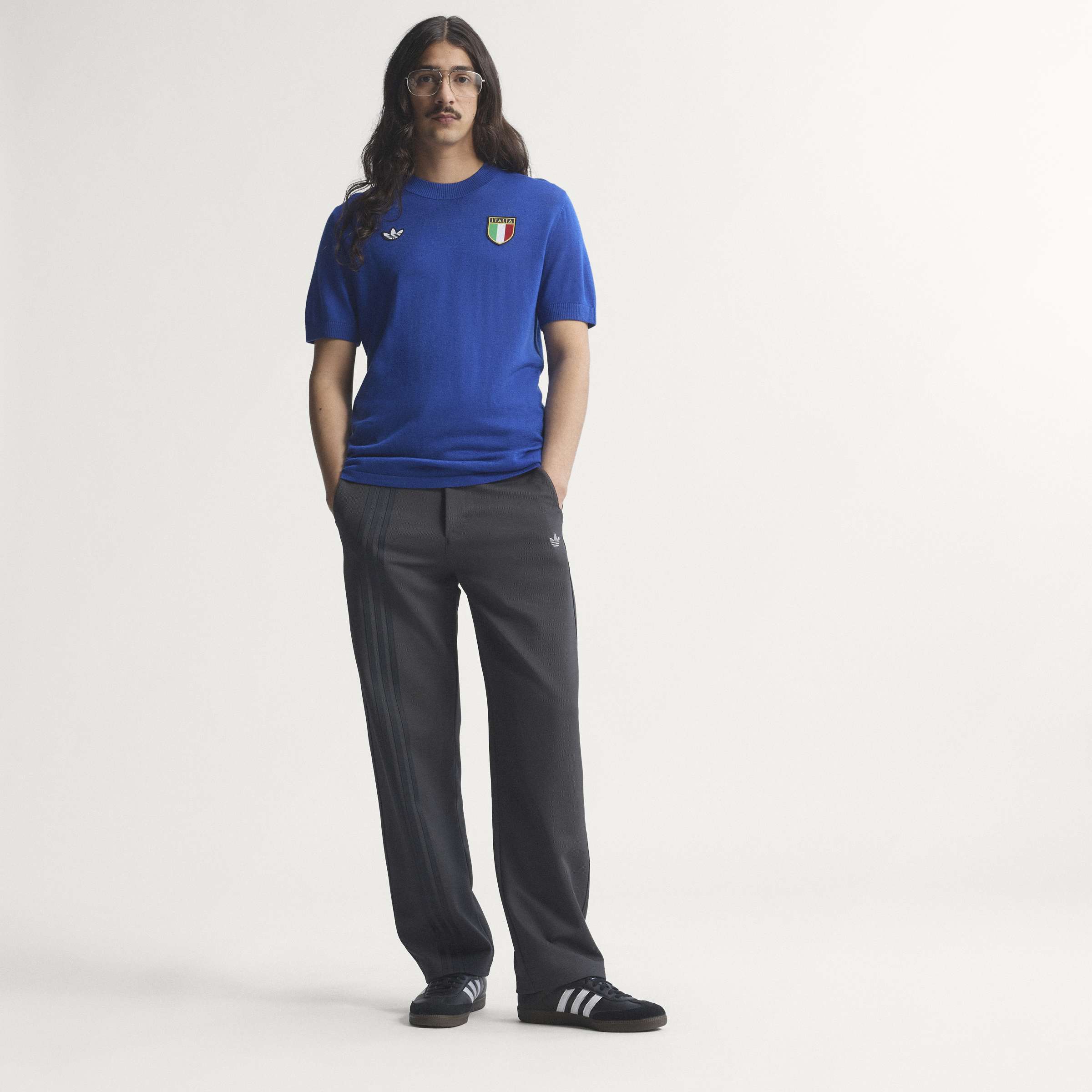 [SD] Italy National Team 1970s Fashion Jersey - Blue
