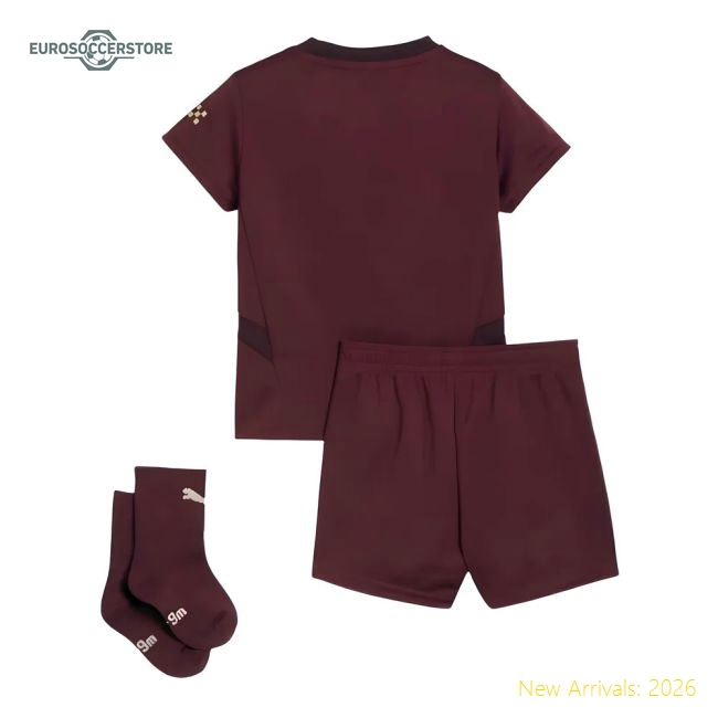 Man City Kids Premium Jersey 2024-2025 Breathable Breathable