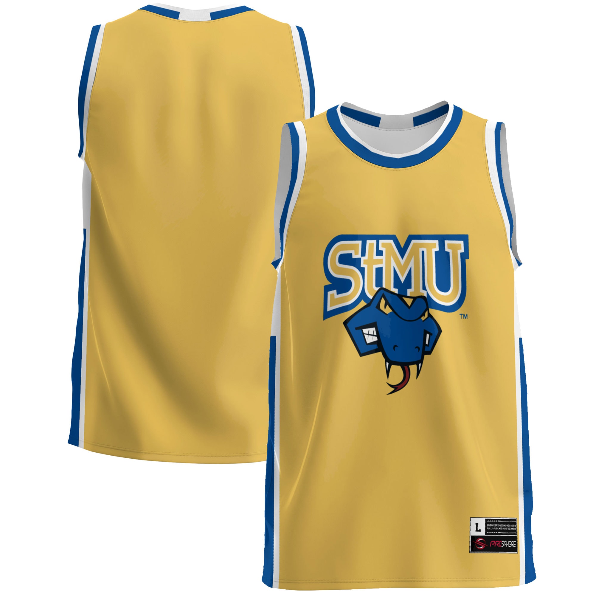 [NJP] Women's St. Mary's University Rattlers GameDay Greats Lightweight Basketball Jersey - Blue