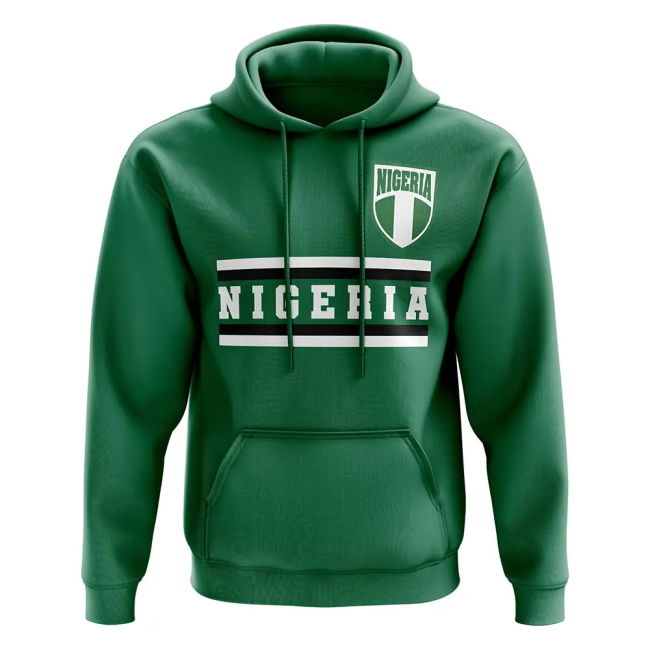 Championship Pro-Grade Nigeria Core Football Country Hoody (Green)