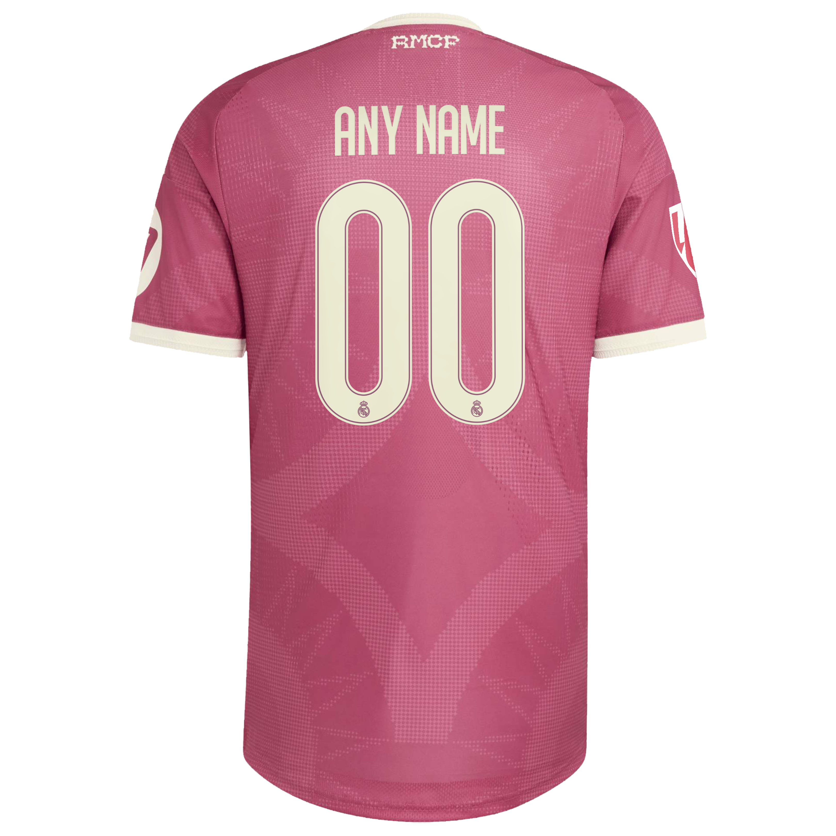 [JED] Real Madrid 2026/27 Third On-Field Authentic Custom Jersey - Pink