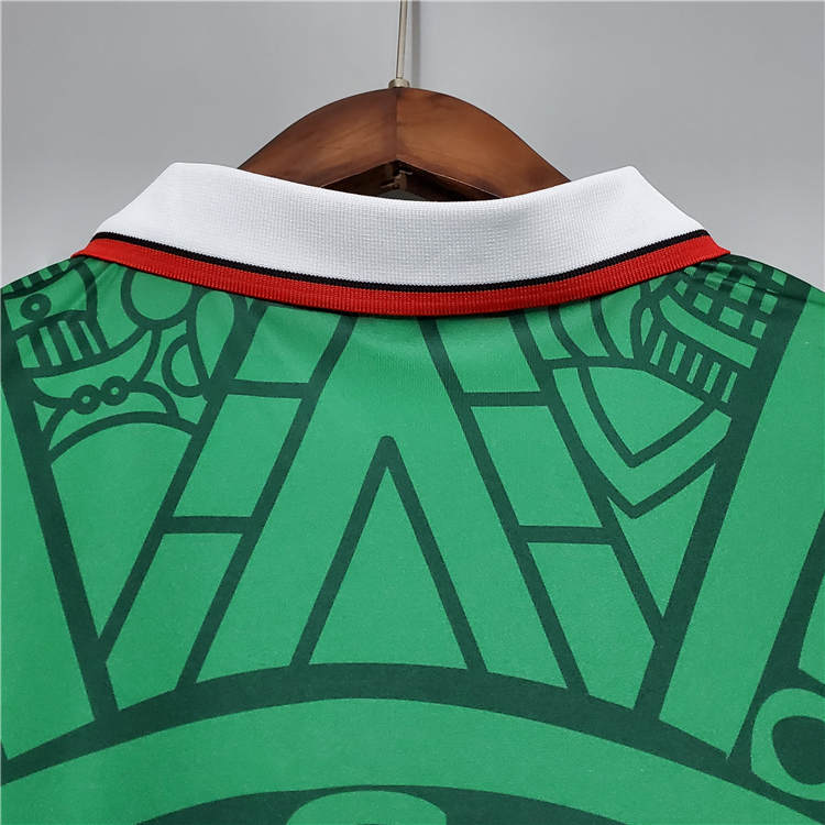 Lightweight MEXICO RETRO SHIRT 1998 HOME SOCCER JERSEY FOOTBALL SHIRT