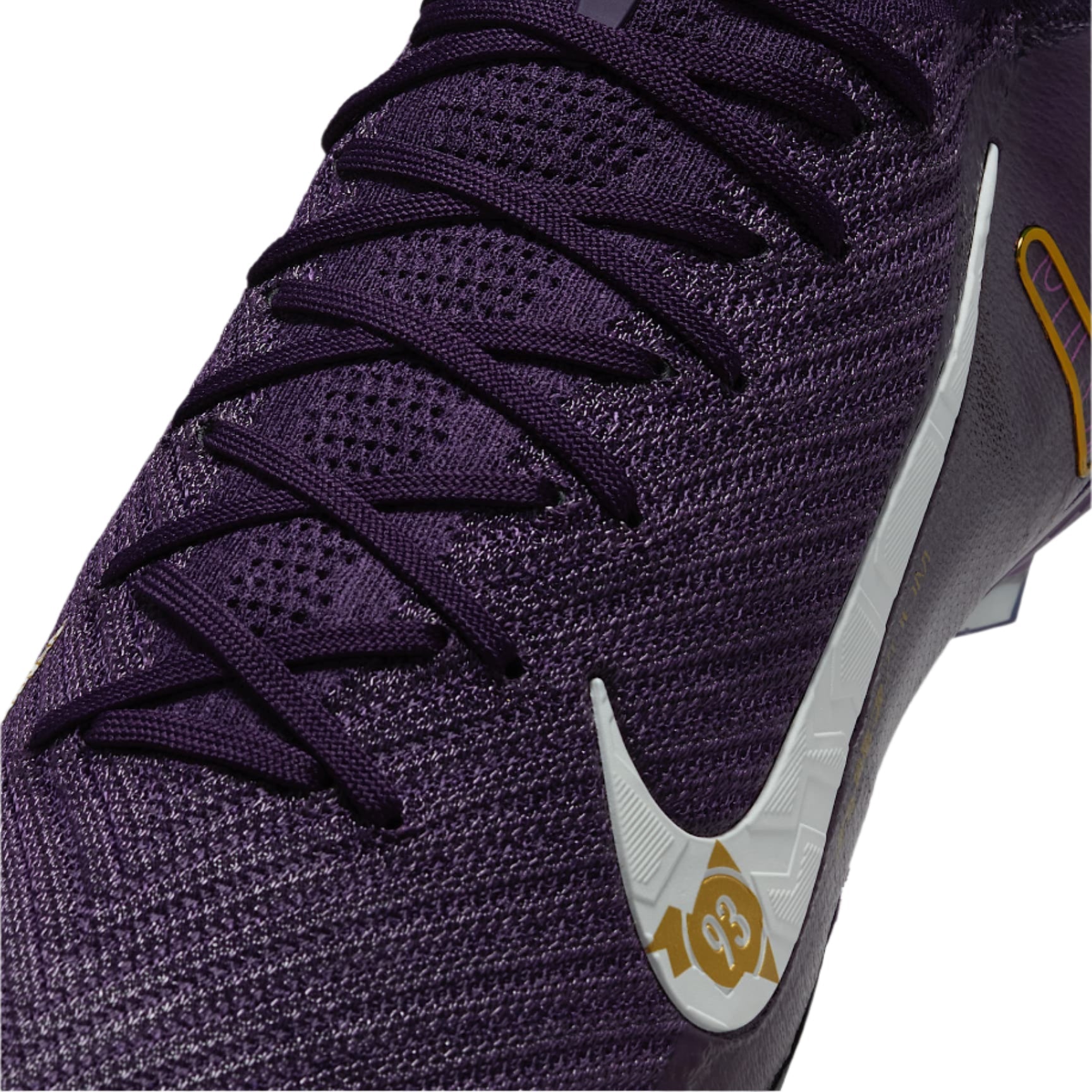 Nike Zoom Vapor 16 Elite Kylian Mbappe KM FG Soccer Cleats (Grand Purple/Pale Ivory)