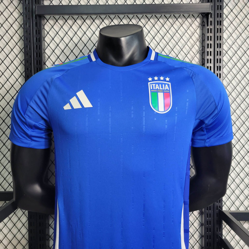 Durable UEFA Euro 2024 Italy Home Shirt Authentic Version