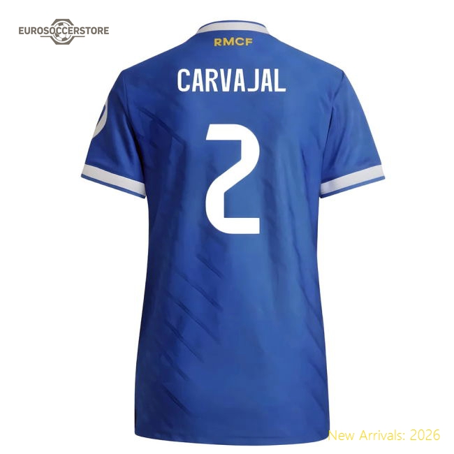 2025-2026 Football Team Premium Carvajal Jersey Performance Fabric