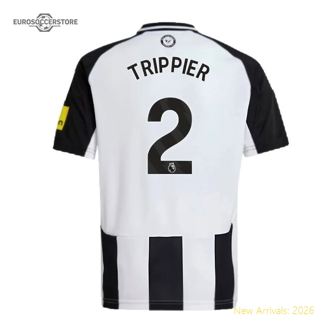 Non-toxic Newcastle Kids Trippier Jersey 2024-2025 Soft-touch
