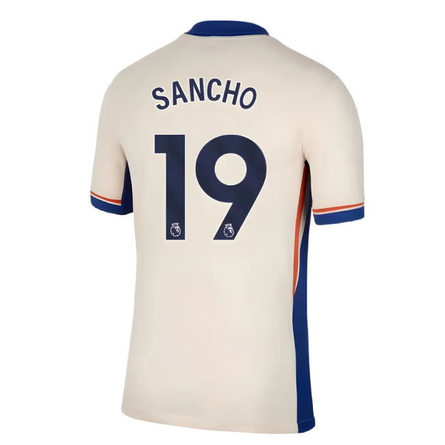 Sancho 19 Chelsea 2024-2025 Away - Official Edition - English Football