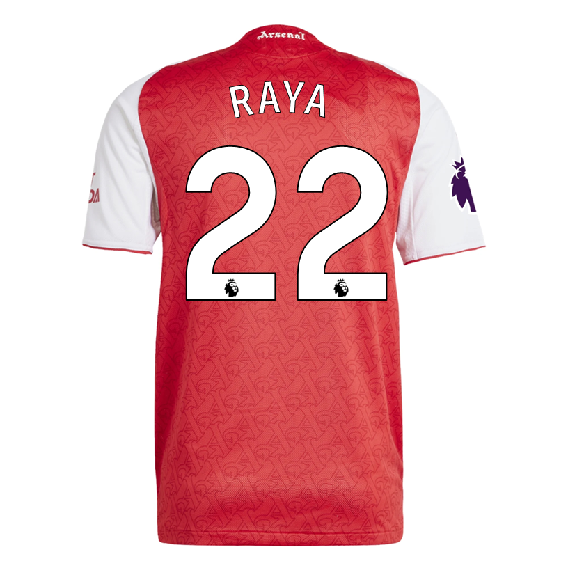 Arsenal David Raya 2025-2026 UCL Home Jersey – Authentic Shirt