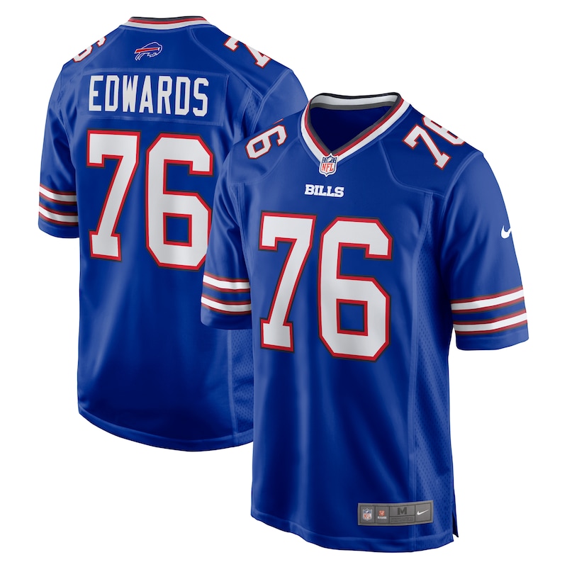 None David Edwards BUF Bills Iconic Authentic Jersey for NFL Fans