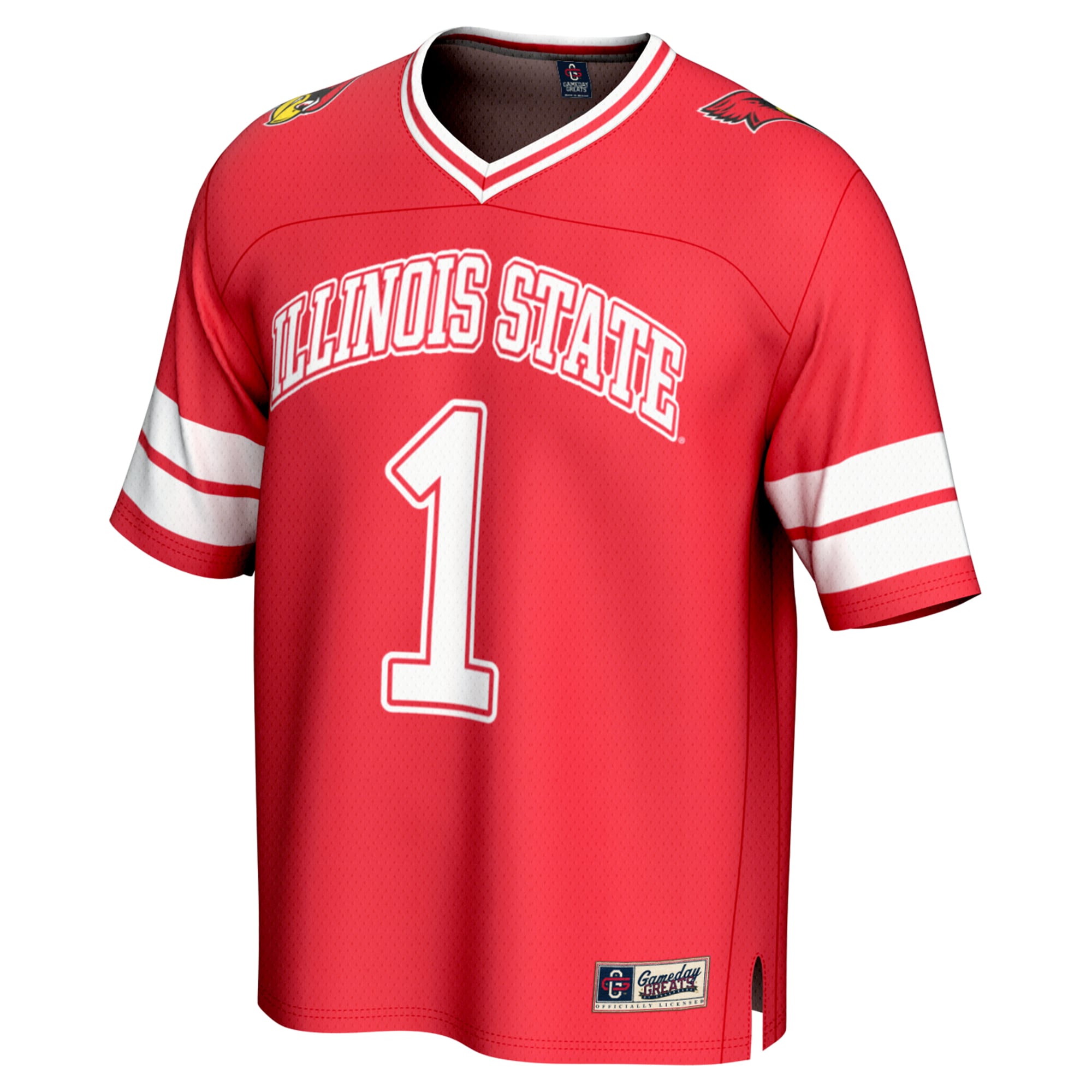 #1 Illinois State Redbirds GameDay Greats Unisex Lightweight Collegiate Football Fashion 2026/2027 Football Jersey - Red