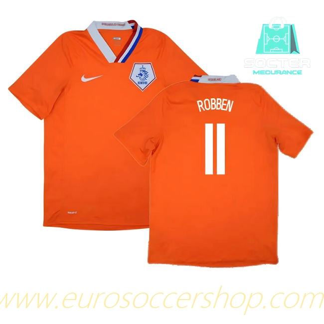 Holland Home Football Shirt (Robben 11)