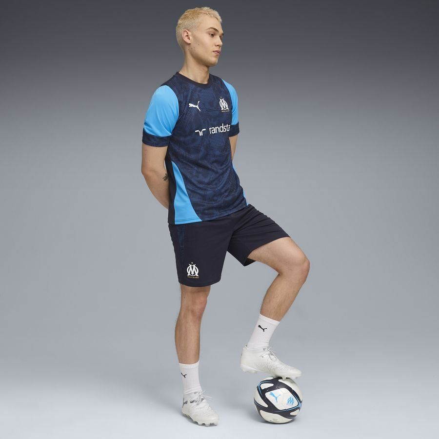 Marseille Training Shorts - New Navy/PUMA White