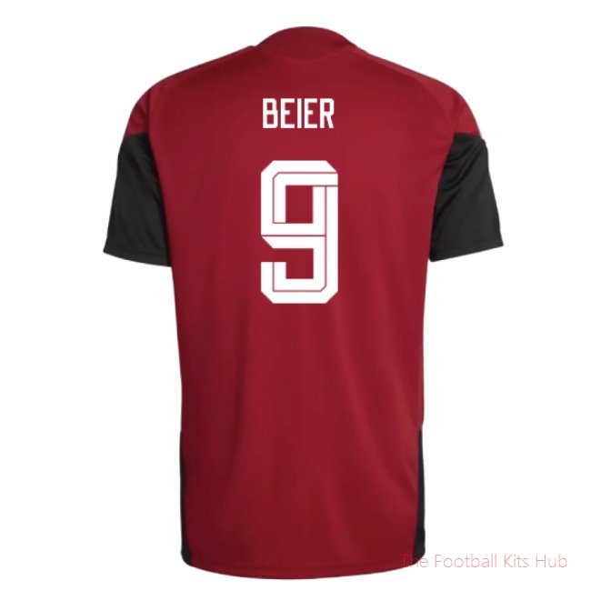 2026-2027 Germany Training Jersey (Red) (Beier 9)