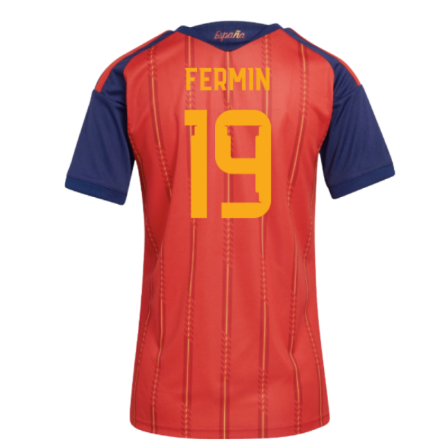 2026-2027 Spain Home Fan Version Womens Jersey Soccer Wear