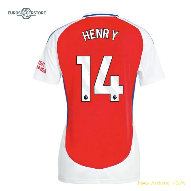 2024-2025 Arsenal Home Fan Version Womens Shirt Football Fan Apparel