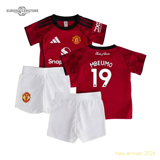 High-quality 2025-2026 Man Utd Home Baby Kit (mbeumo 19)
