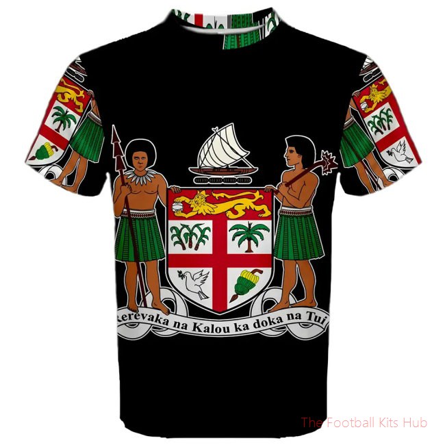 Fiji Coat of Arms Sublimated Sports Jersey