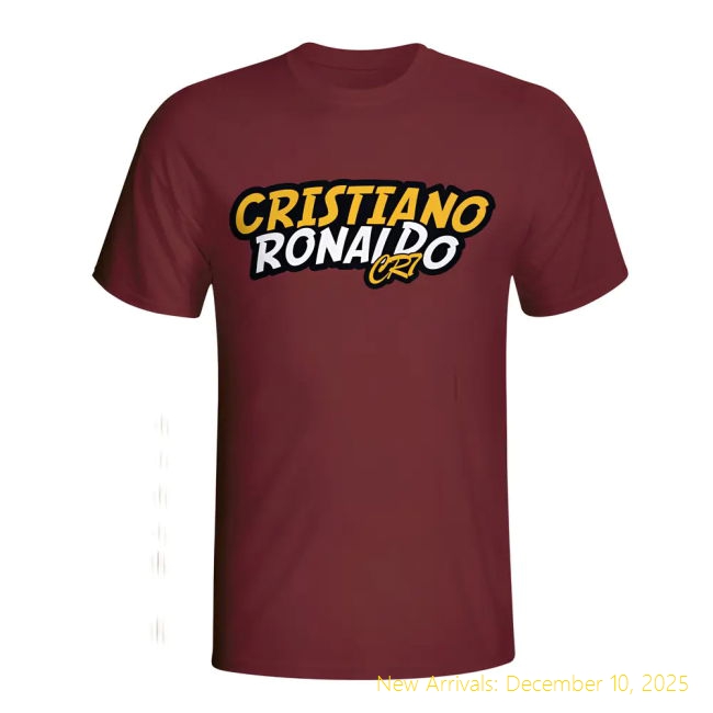 Ronaldo T-shirt - Official Edition - Fan Gear - Top Tier