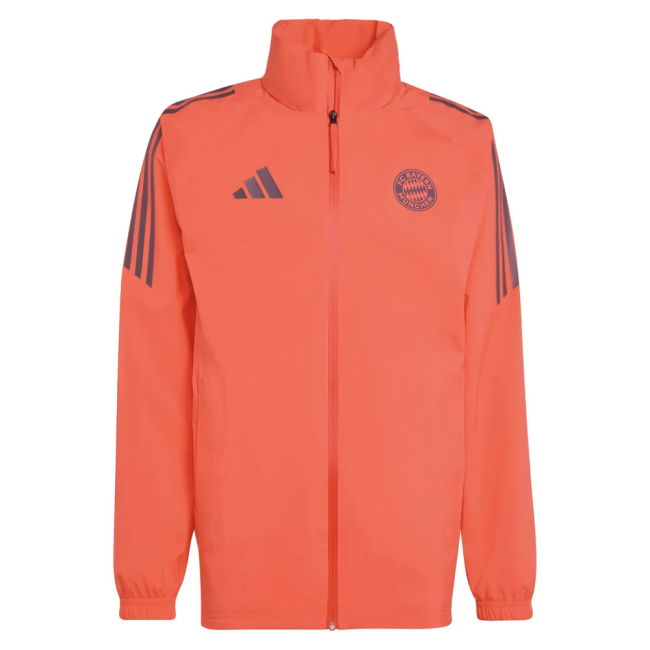 Bayern Munich 2025-2026 Home Football Kit (Easy Coral) | Performance