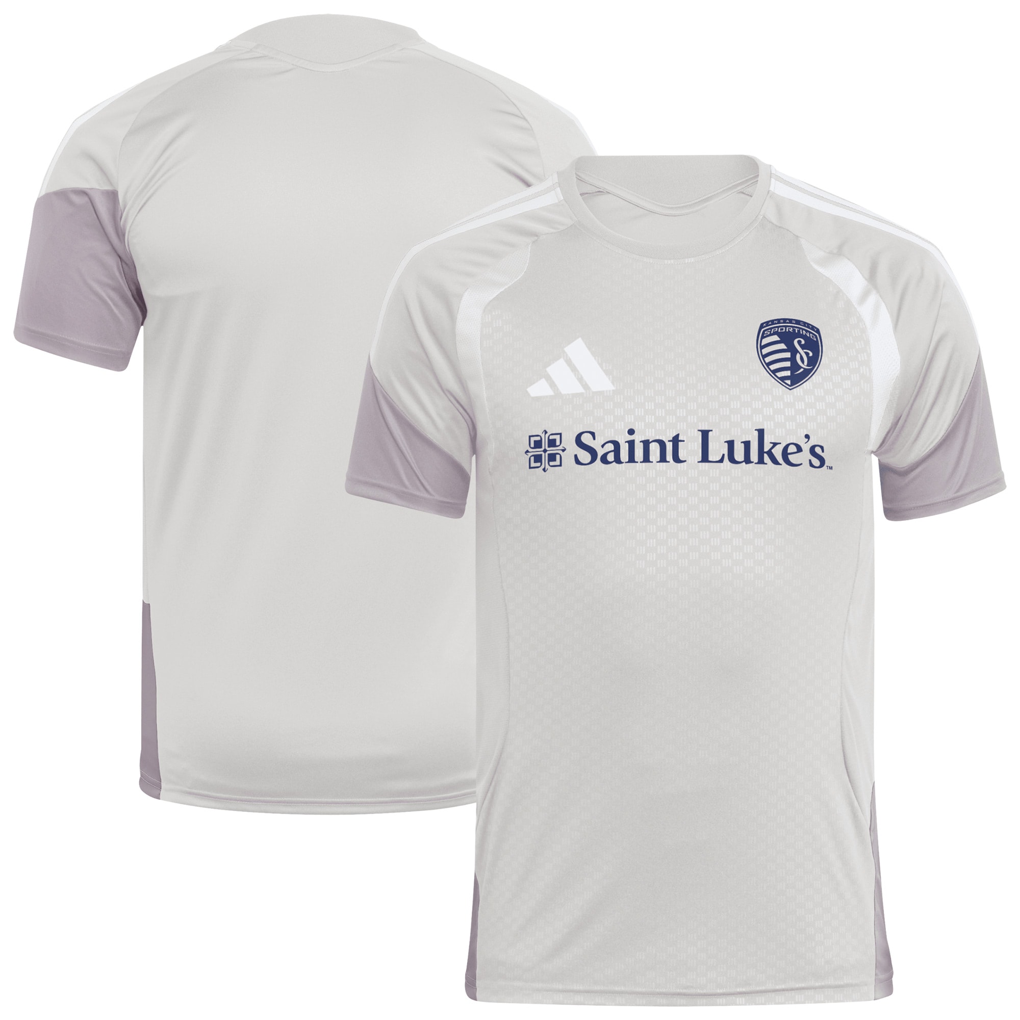 [JED] Women's Sporting Kansas City 2026 Competition Training Jersey - Silver
