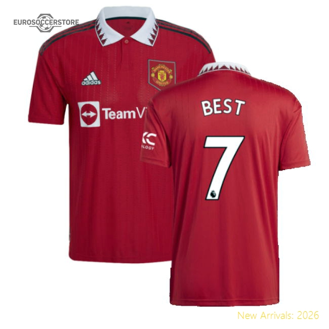 Man Utd Home Kit 2022-2023 Fan Wear Jersey Supporter Exclusive