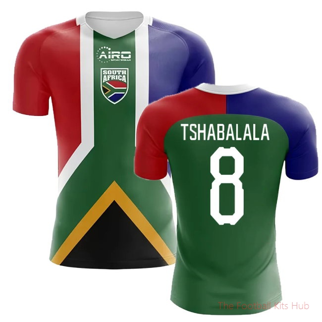2025-2026 South Africa Home Concept Football Shirt (Tshabalala 8)