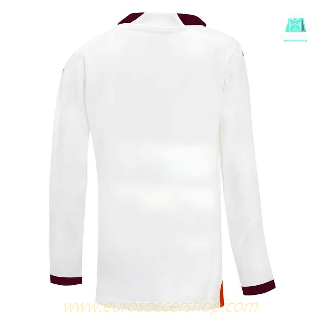 2023-2024 Man City Long Sleeve Away Shirt (Kids) (RODRIGO 16)