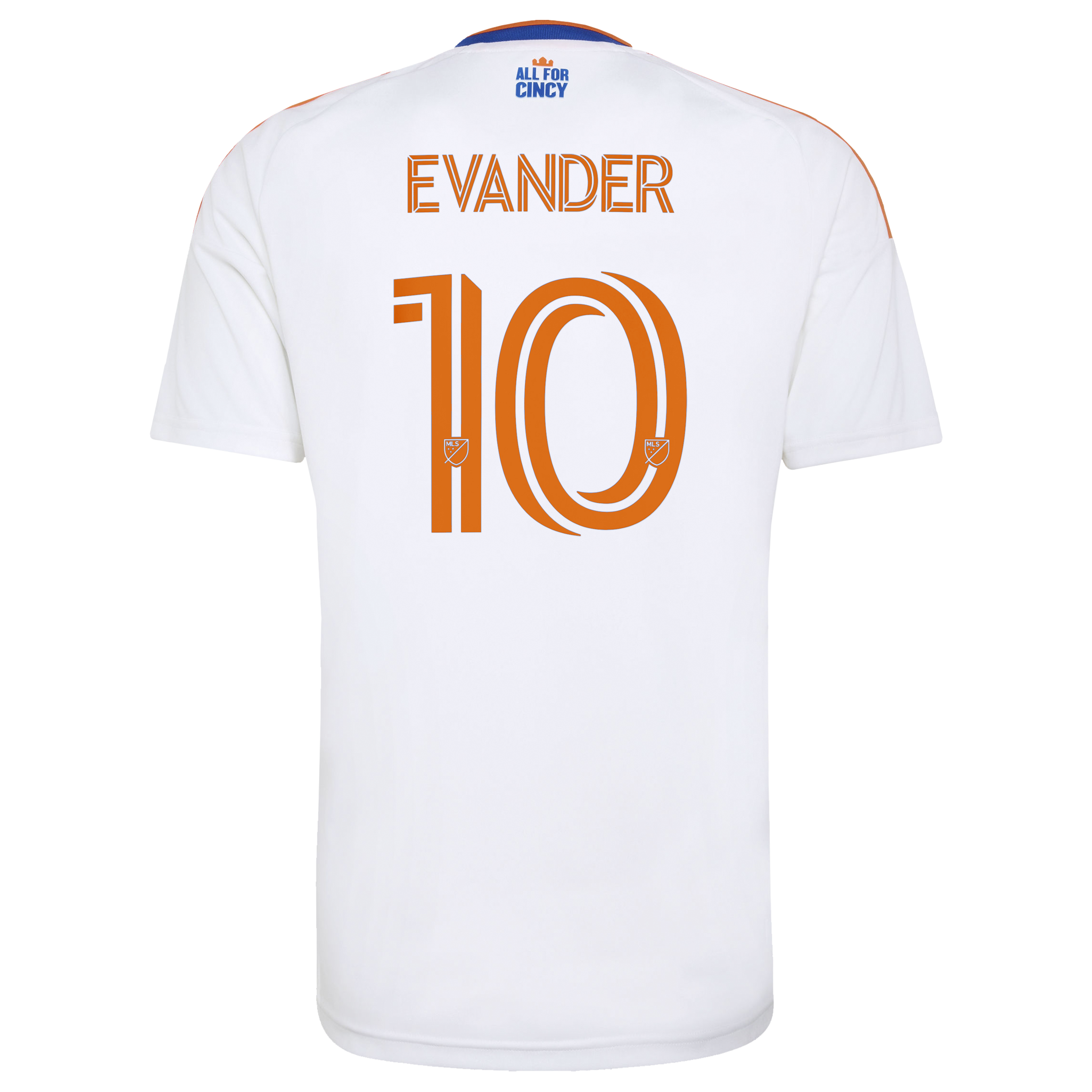[SJH] Evander da Silva Ferreira FC Cincinnati 2026 The Seven Hills Kit Replica Jersey - White