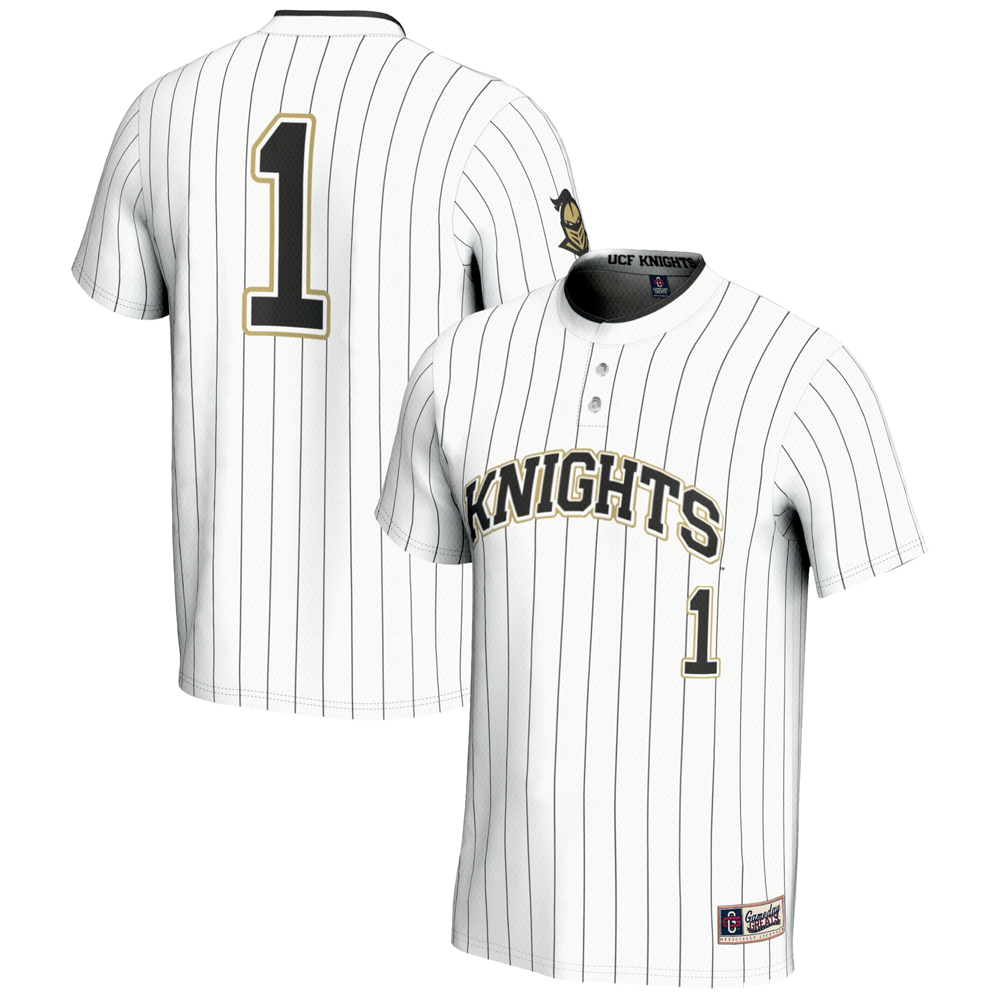 [NJP] UCF Knights GameDay Greats Youth Lightweight Softball Jersey - White