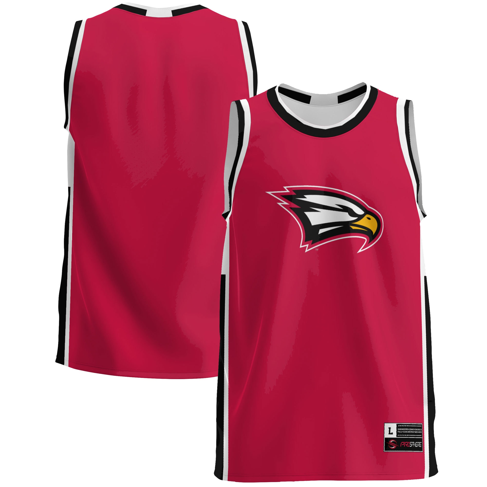 [NJP] Polk State College Eagles GameDay Greats Lightweight Basketball Jersey - Red