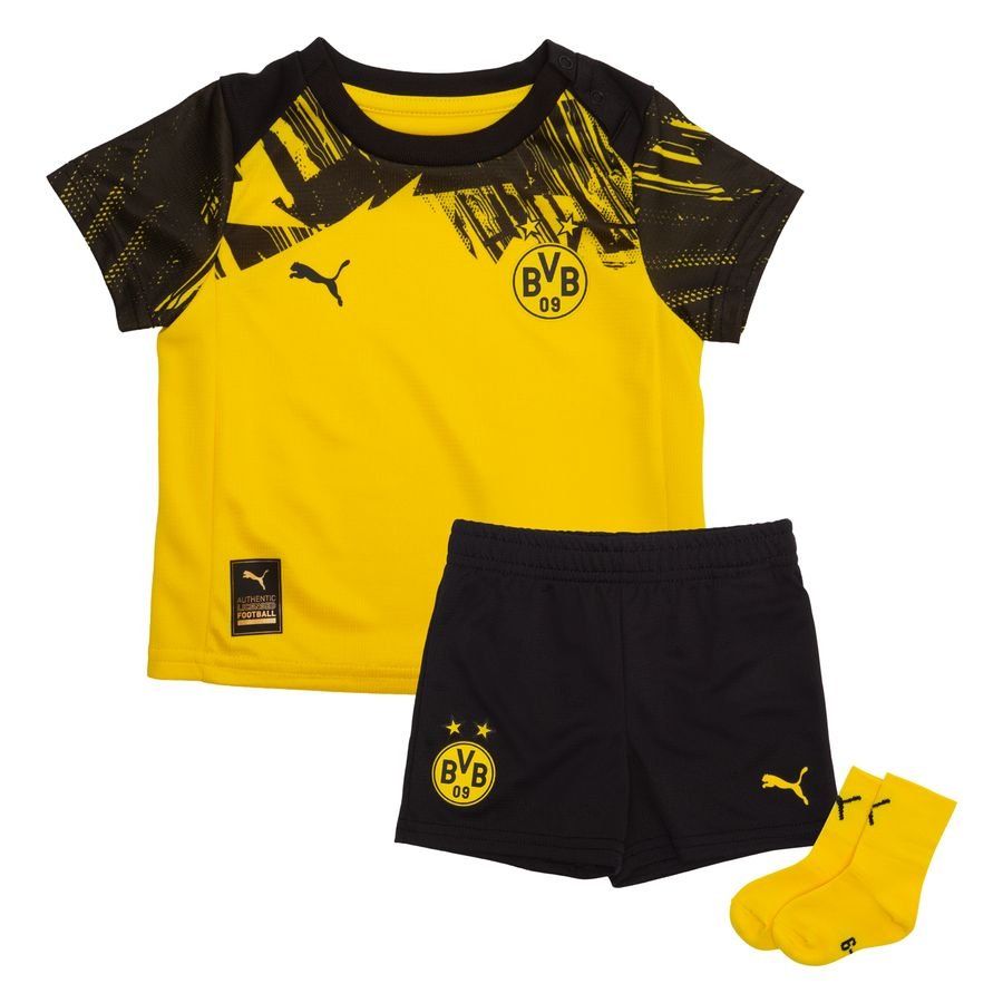 Dortmund Home Shirt 2025/26 Baby Kit Kids In Multiple Adult Sizes