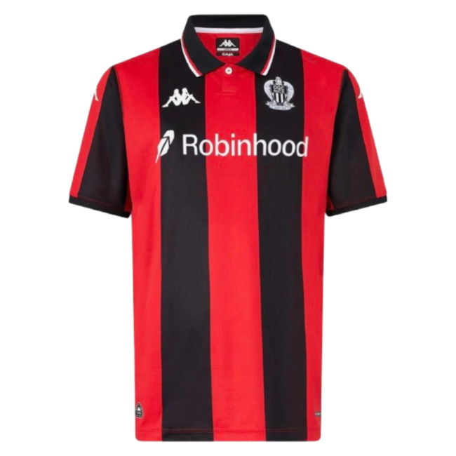 2025-2026 OGC Nice Home Shirt (Your Name)