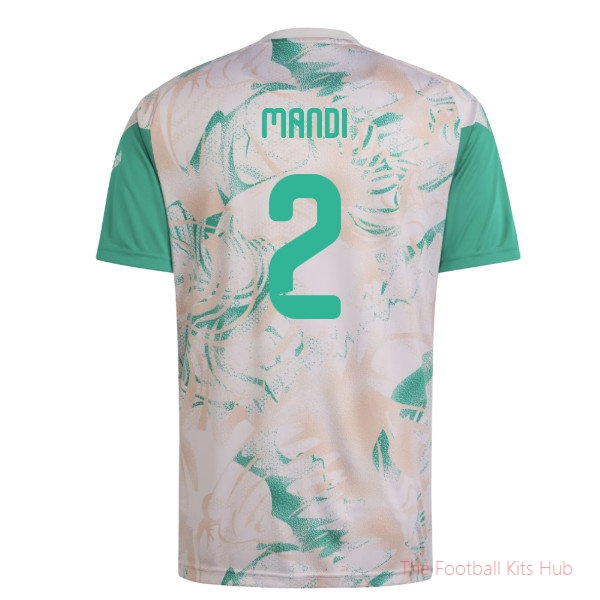 [SPK] 2026/27 Algeria Home Pre-Match Shirt Green Mandi 2