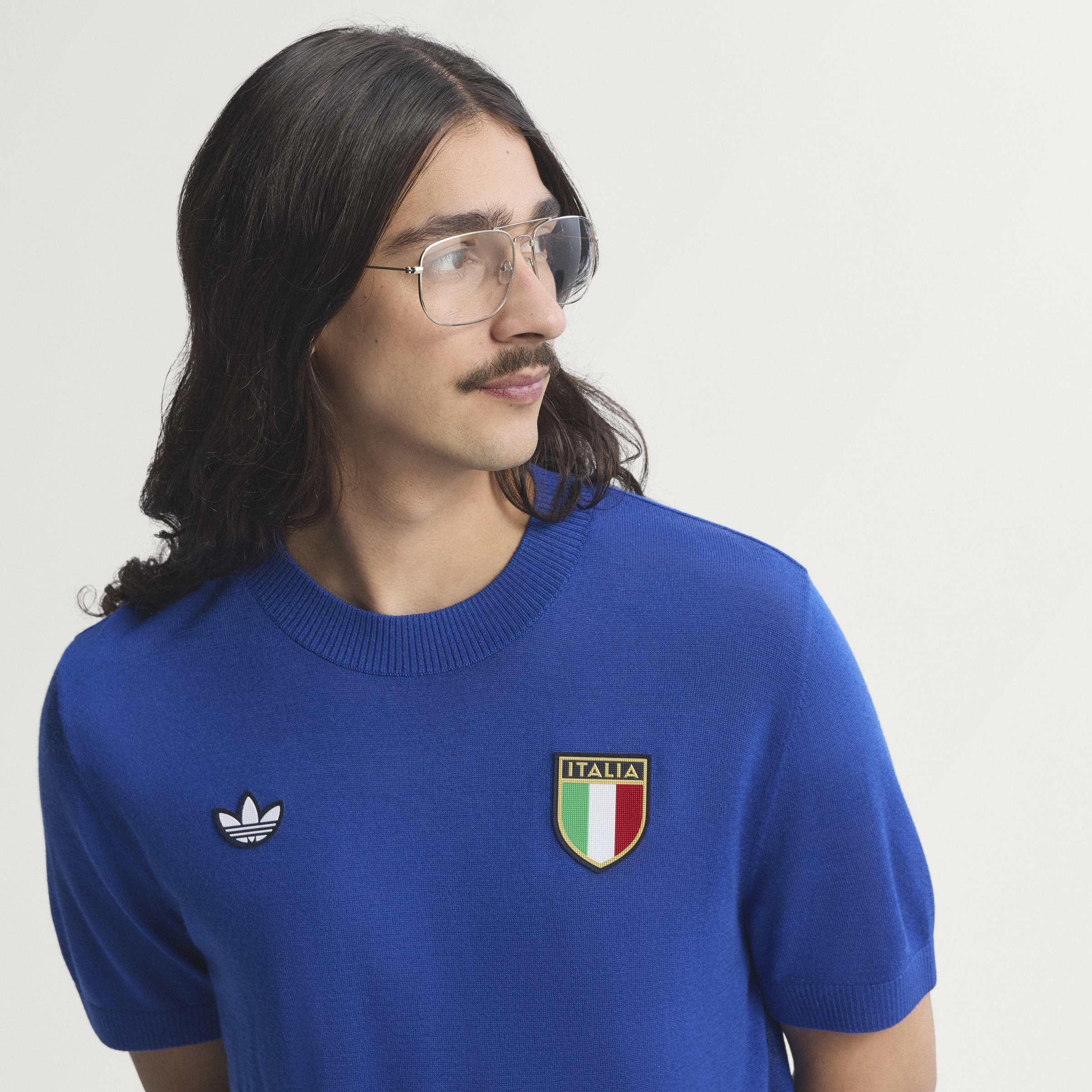 [SD] Italy National Team 1970s Fashion Jersey - Blue