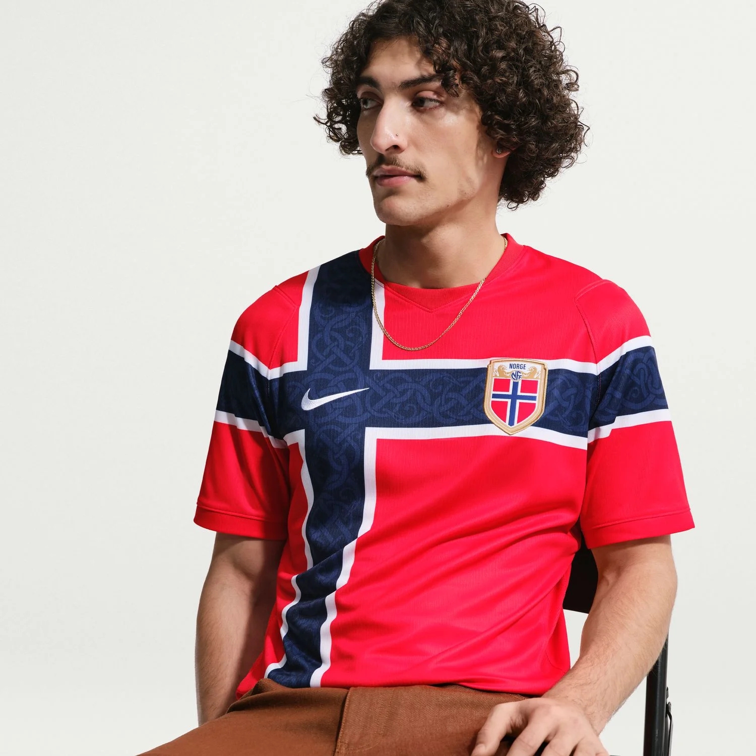 Norway 2026 Home Men's Jersey - Norge Valor Flag Edition