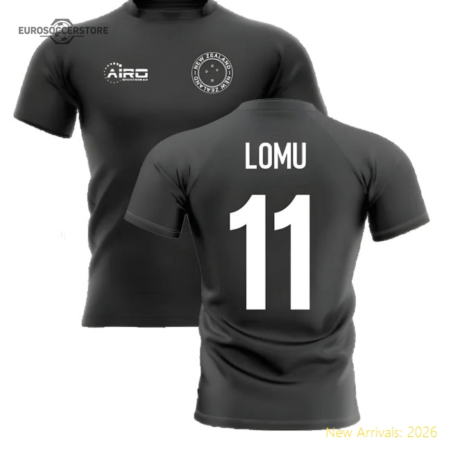 New Zealand Home Concept Rugby Kit 2025-2026 Fan Edition Jersey