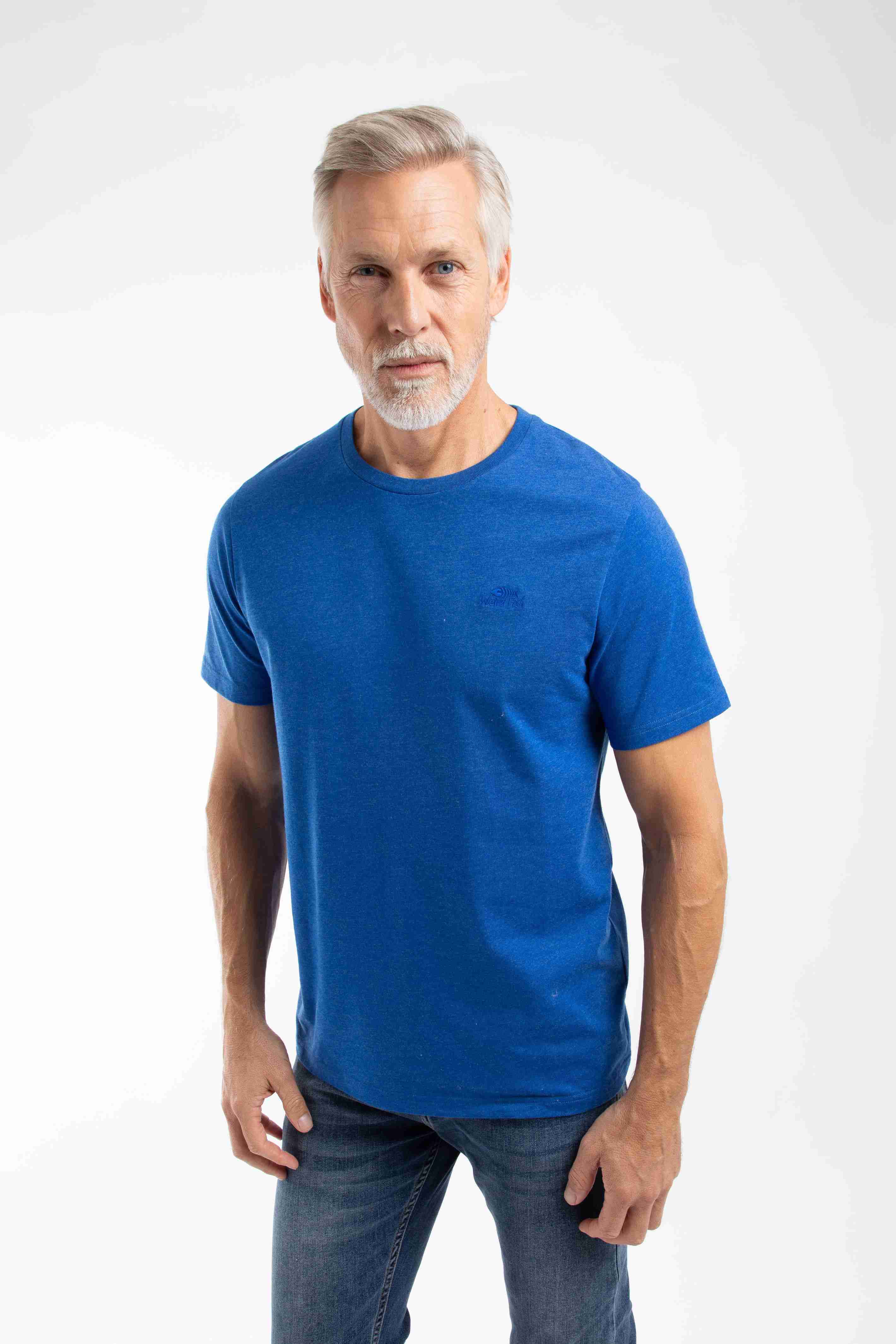 Hooked Branded T-Shirt Cobalt Blue