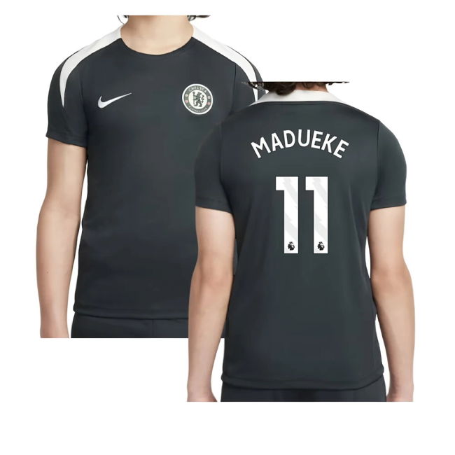 Devoted Chelsea Chelsea Strike Training Shirt Green Kids Madueke #...