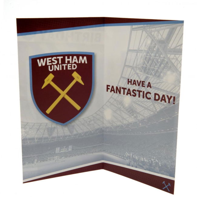Licensed 2025-2026 West Ham English Football Home Strip