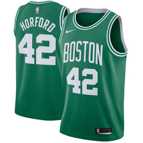 Green BOS Boston Celtics #42 Nike Breathable Jersey Premium Quality