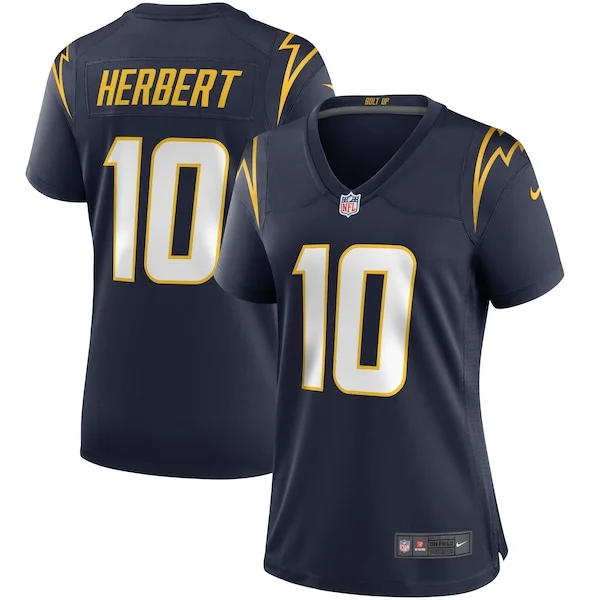 None Justin Herbert Game Jersey - Navy | NFL Player Jersey | NFL Footb
