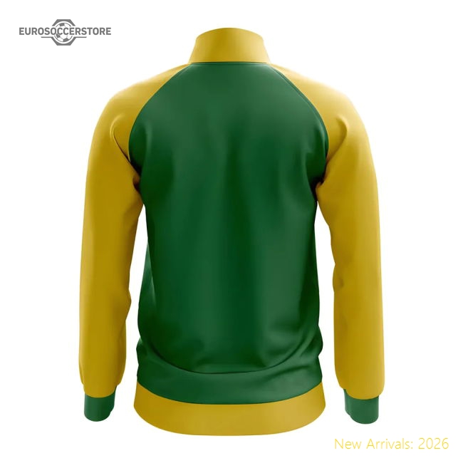 Top-grade Benin Concept Football Track Jacket (green) - Official Design