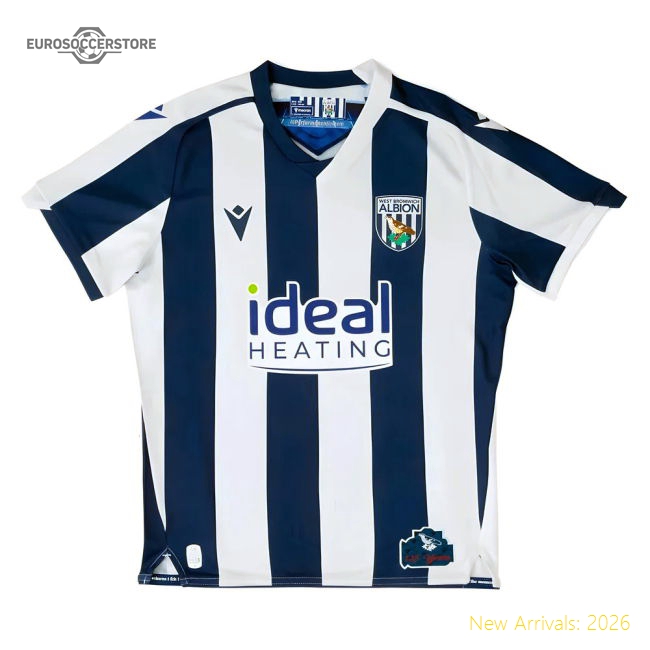 First-class 2025-2026 West Brom Wba Home Shirt - Kids - Cost-effective
