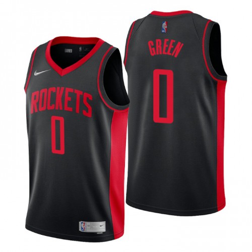 Houston Houston Rockets #0 Jalen Green Black Womens NBA Swingman 2020-21 Earned Edition Jersey Womens