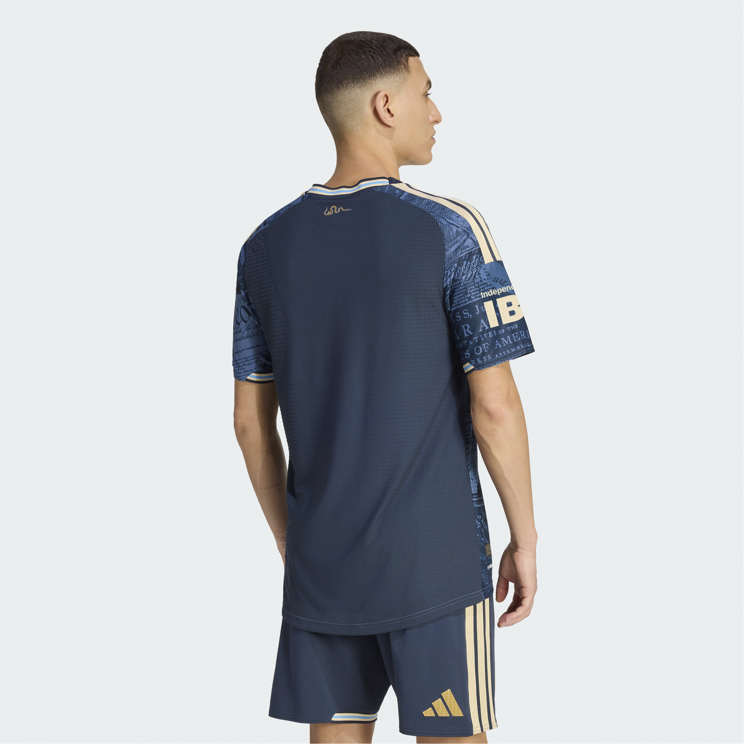 [LK] Philadelphia Union 2026 1776 Kit On-Field Authentic Patch Jersey - Navy
