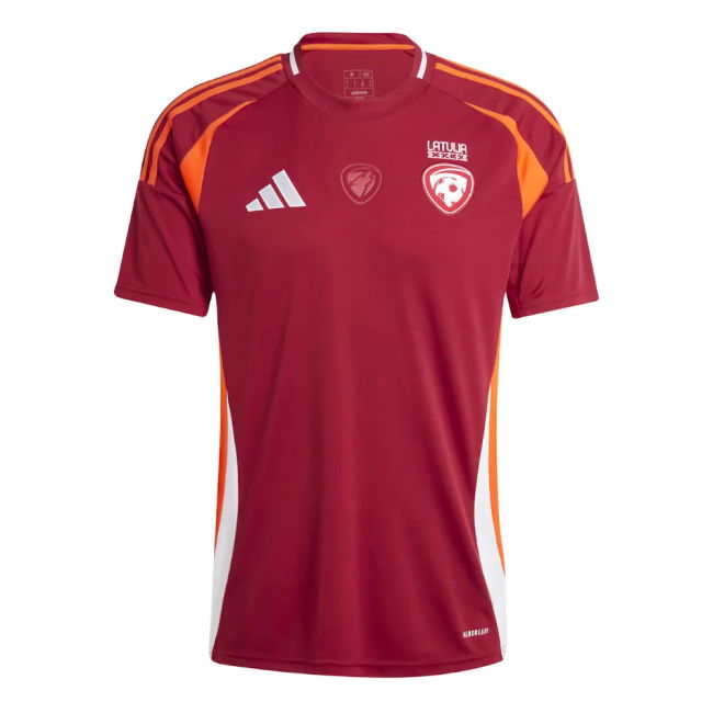 2024-2025 Latvia Home Shirt (Your Name) Authentic Premium